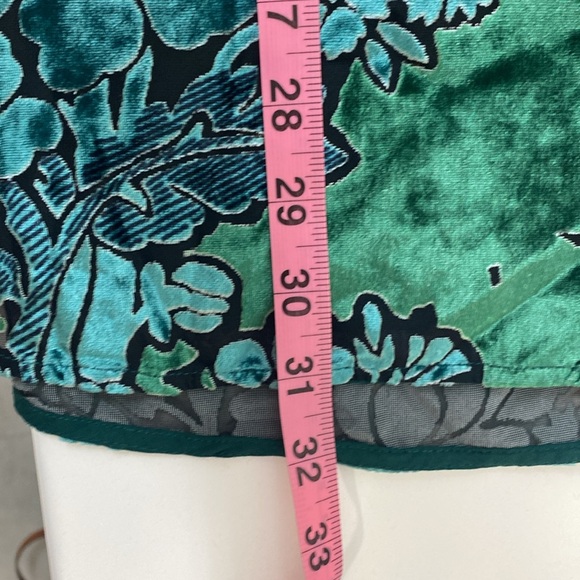 By Anthropologie Short Sleeve Mock Neck Velvet Mini Dress 10P NWT - Picture 9 of 13